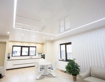 Натяжные потолки.